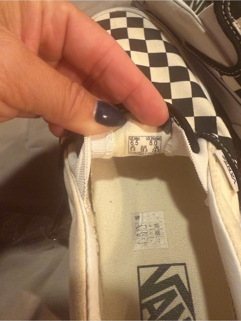 Vans Checkerboard Slip-On Stackform - Picture 7 of 7